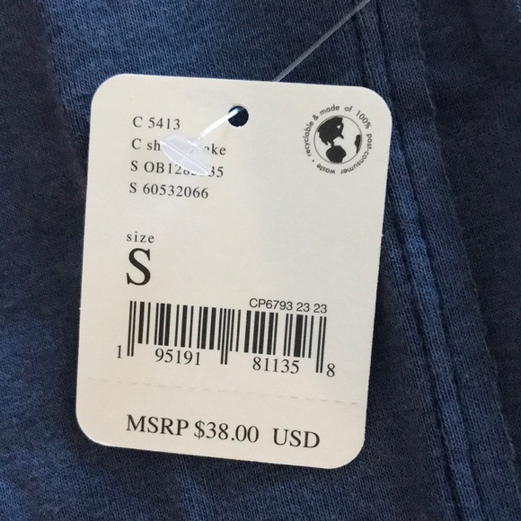 Free People Always Yours Tee Small Shaded Lake New - Picture 7 of 11